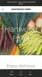 Mobile Screenshot of hartwoodfarm.com